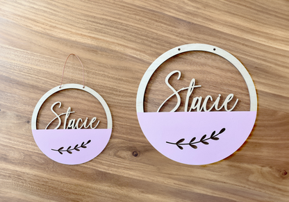 Personalised Name Plate